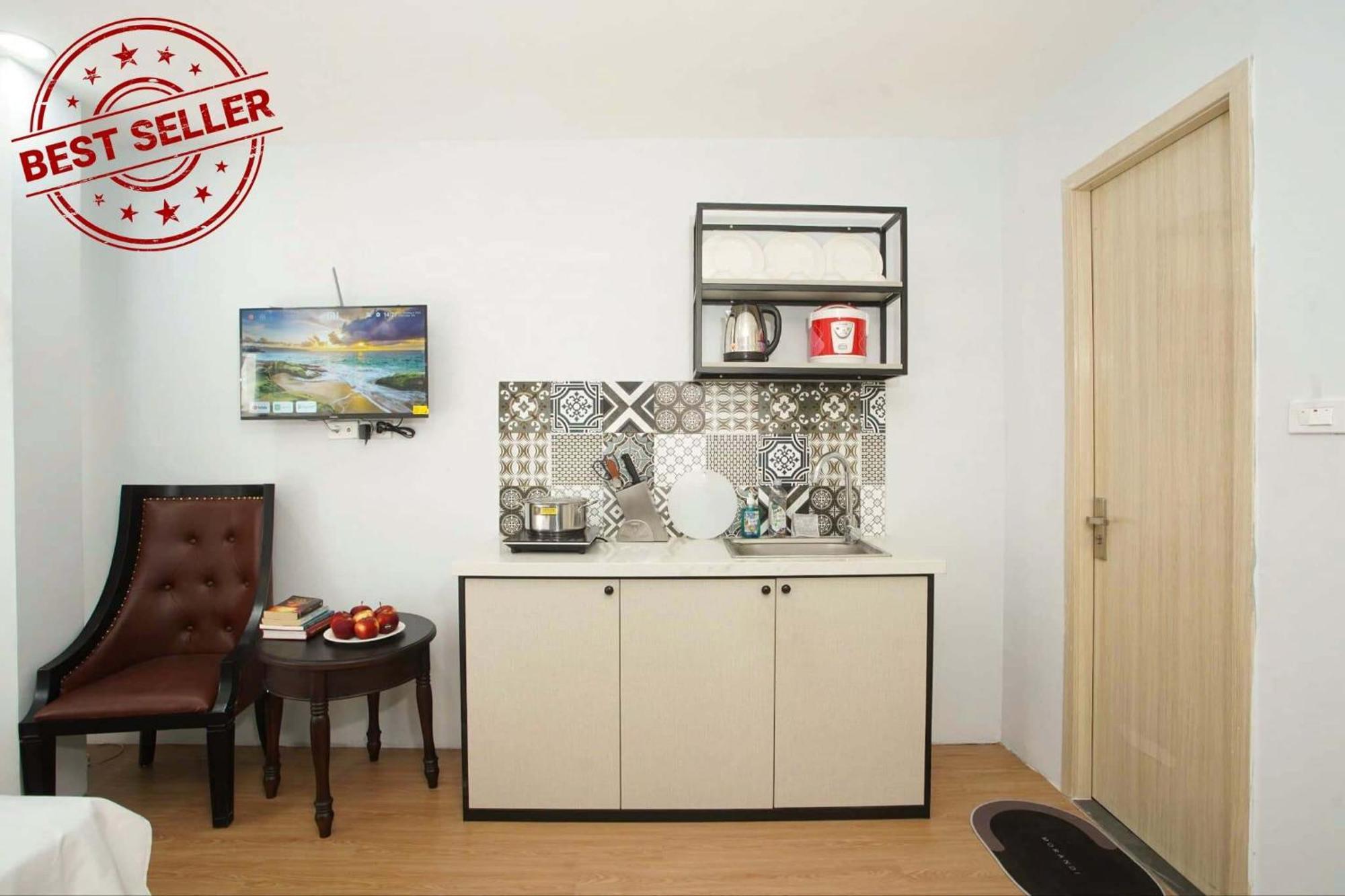 Eco Nest Hotel & Apartment Hanoi Bagian luar foto