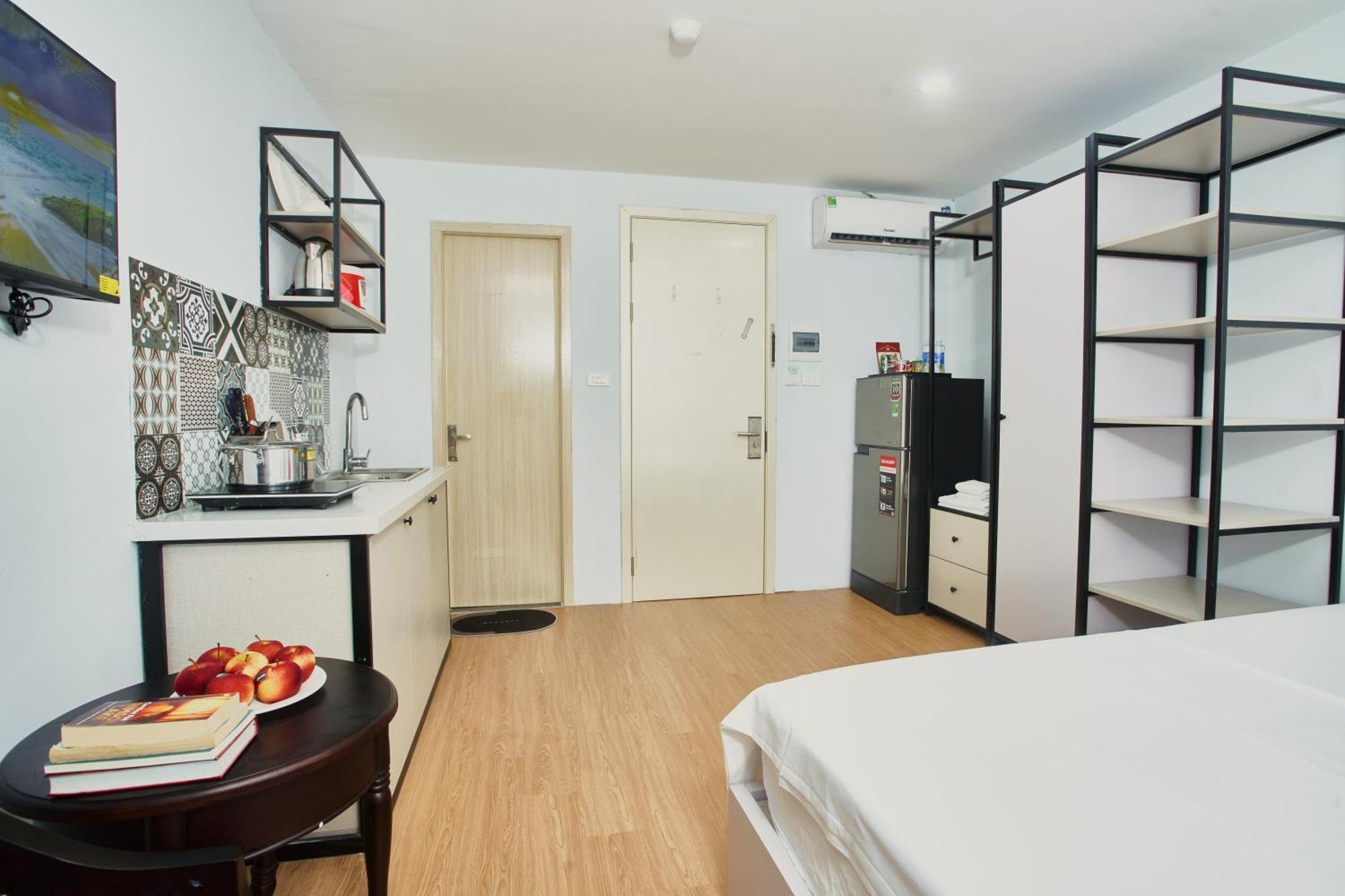 Eco Nest Hotel & Apartment Hanoi Bagian luar foto