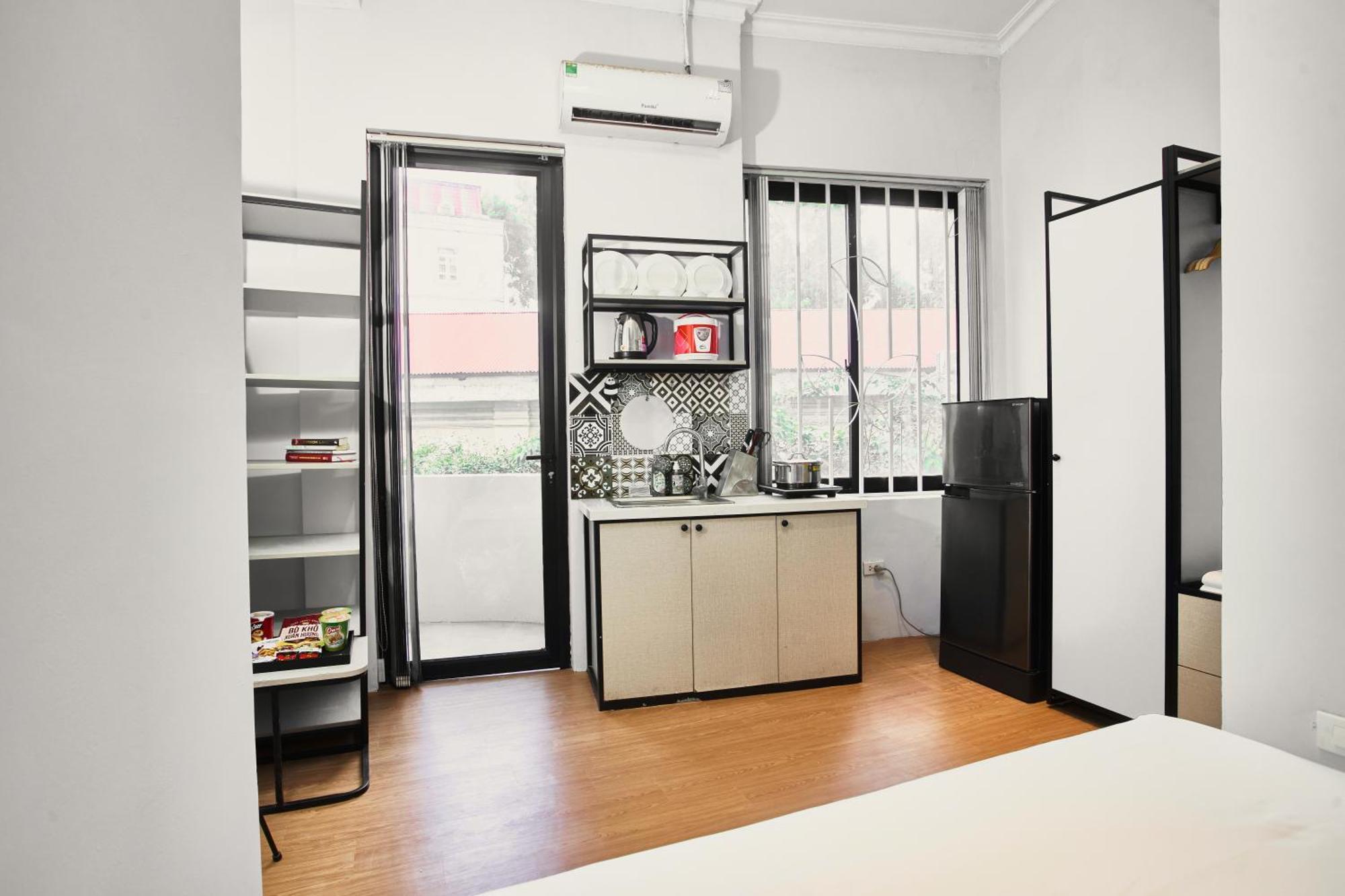 Eco Nest Hotel & Apartment Hanoi Bagian luar foto