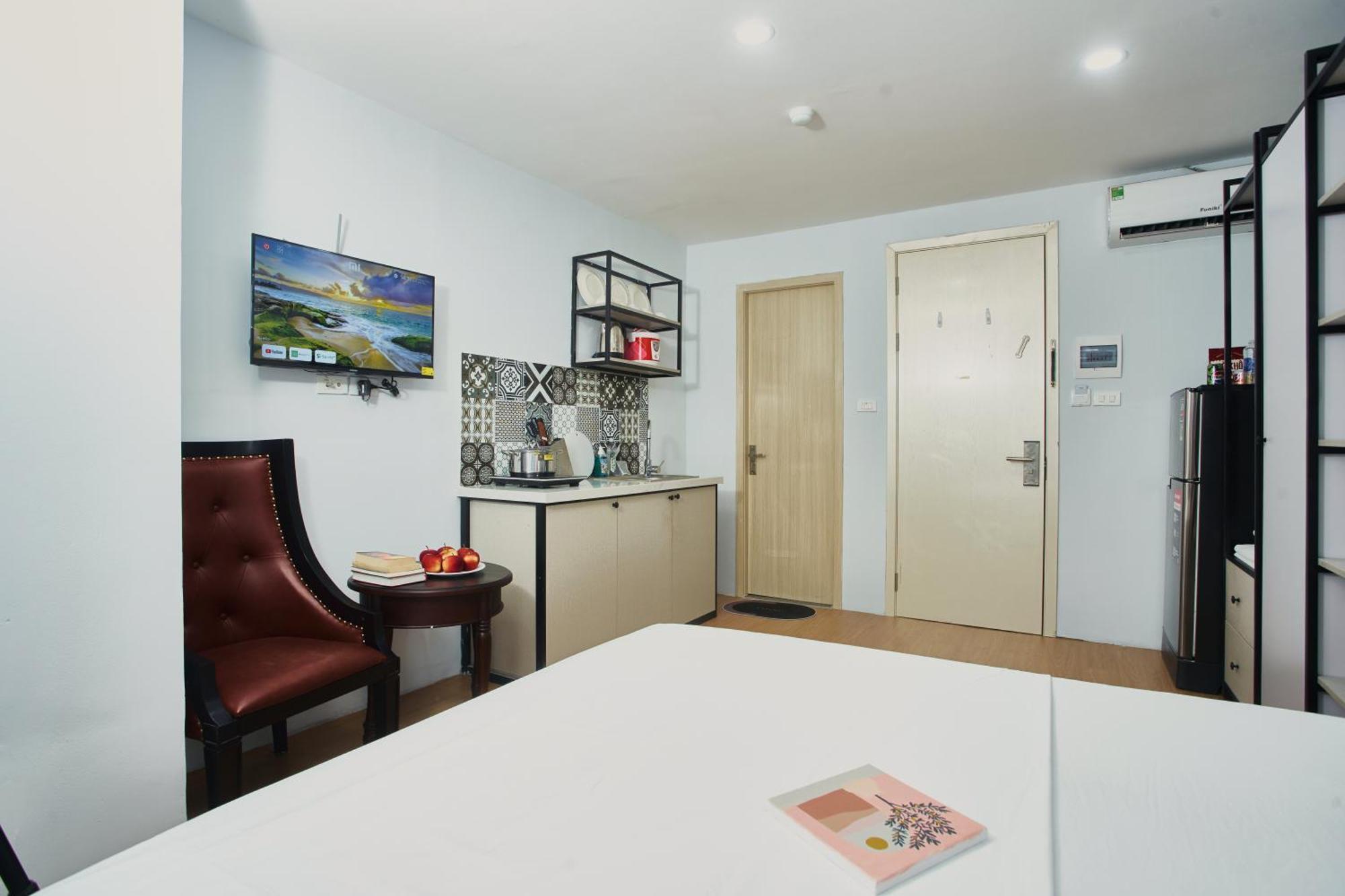 Eco Nest Hotel & Apartment Hanoi Bagian luar foto