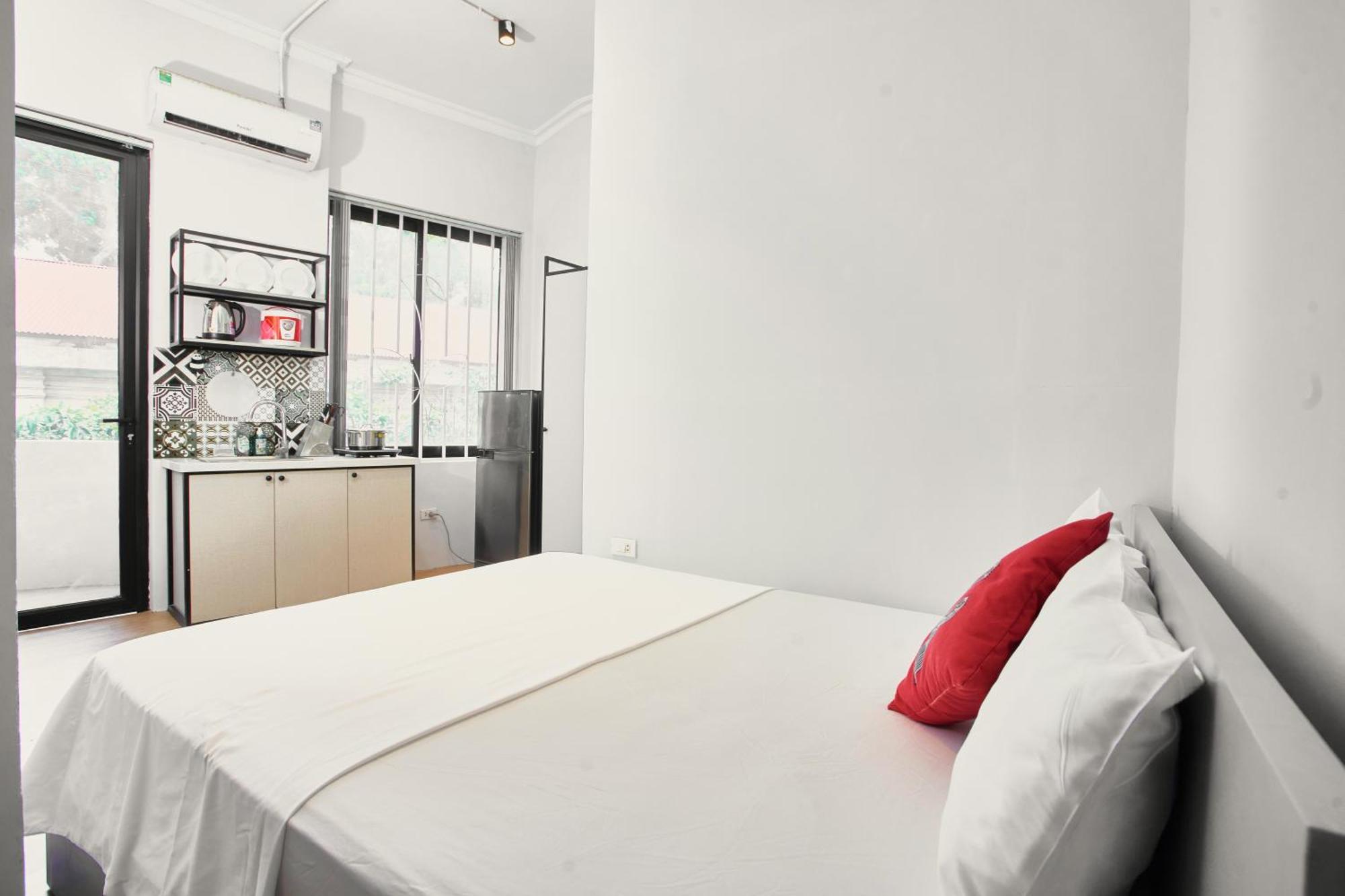 Eco Nest Hotel & Apartment Hanoi Bagian luar foto